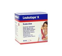 Leukotape K Cinta Elástica Adhesiva Rojo 5cmx5m 1ud