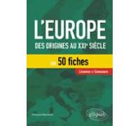 Leurope En 50 Fiches - Des Origines Au Xxie Siècle (ebook)