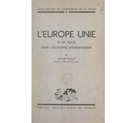 Leurope Unie Et Sa Place Dans Léconomie Internationale (ebook)