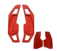 Leva de cambio compatible con Austral/Espace/Megane E-Tech/Rafale 2023-2025, pegatinas for volante, accesorios extensión marchas(Red)