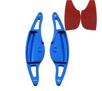 Leva de cambio compatible con Santa Fe SantaFe HEV MX5 2023 2024, extensión volante, pegatinas DSG, accesorios(Blue)