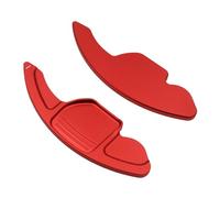 Leva de cambio compatible con Seat Leon ST 5F FR Cupra Ateca Ibiza 6P Arona Tarraco Alhambra, extensión for volante coche, pegatina DSG(Red-Style 1)