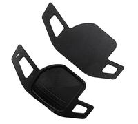 Leva de cambio compatible con Seat Leon ST 5F FR Cupra Ateca Ibiza 6P Arona Tarraco Alhambra, extensión for volante coche, pegatina DSG(Black-Style 2)