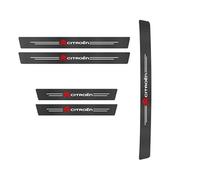 LEVABE Coche Protector Umbral Puerta Coche para Citroen Berlingo 2018-2023, Adhesivo De Protección De Umbral Puerta Parachoques Trasero Pegatina Decoración para Estribos