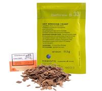 Levadura Cervecera Fermentis Safbrew S-33 + Roble Francés - Para Cervezas Trapenses y Ales Especiales 20-30 L