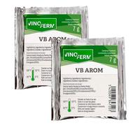 Levadura enológica para vino blanco aromático VB Arom 7 g Pack 2 sobres 2x7 g Fermentación limpia y perfil floral frutal