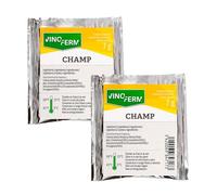 Levadura enológica seca activa para vino espumoso 7 g Pack 2 sobres 2x7g para segunda fermentación en botella método tradicional alta tolerancia alcohol y CO2