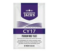 Levadura para vino - Mangrove Jack's CY17 | 8g/25L - Adecuado para Vino Blanco - Vino Rosado - Vino Generoso
