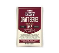 Levadura seca Ale M42 New World Strong Ale (pack de 2 unidades) para cerveza artesanal alta graduación perfil neutro 16-22°C alta floculación y atenuación 77-82%