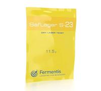 Levadura seca lager Saflager S-23 11,5 g (pack de 2 unidades) para cerveza casera Perfil limpio y refrescante ideal Pilsner y lagers claras Alta sedimentación Fermentación 9-15 °C