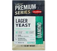 Levadura seca para cerveza Lager 11 g tipo Diamond, fermentación limpia y fiable, alta atenuación y floculación, ideal para Pils, Helles, Export, Bock, homebrewing