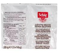 Levadura Seca sin Gluten, 2 Unidades x 10 g, Levadura Deshidratada. Pack de 6