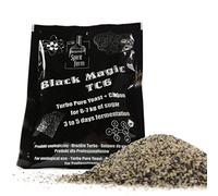 Levadura Turbo Black Magic TC6 Pura Con Carbón Activado 120 g, Para 25 L De Mosto Azucarado, Fermentación Rápida 3-5 Días, Resultado Final Limpio