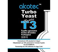Levadura Turbo Classic T3 - Para Mosto Azucarado, Fermentación Intensa Hasta 18%, Proceso Rápido y Estable