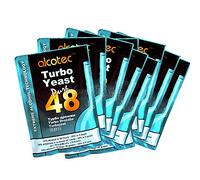 Levadura Turbo de Alcotec, 48 horas/20% en 5 días, 10 Packungen