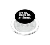 Levanta a lo Grande, Lanza Gas, golpea Bombas con un Dicho Fresco PopSockets PopGrip para MagSafe