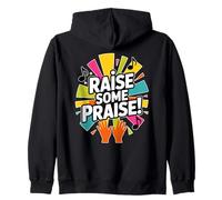 ¡Levanta Algunos elogios! Manos Arriba Sudadera con Capucha