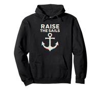 Levanta Las Velas Anchor Sea Punk Sudadera con Capucha