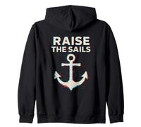Levanta Las Velas Anchor Sea Punk Sudadera con Capucha