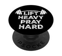Levanta Pesado Orar Duro PopSockets PopGrip Adhesivo