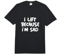 Levanta Sarcástico Diciendo Porque Estoy Triste Gimnasio Entrenamiento Citas Comfort Colors Adult Heavyweight T-Shirt