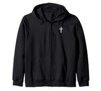 Levantad mis ojos ¿De dónde viene mi ayuda del Señor Salmo 121 Sudadera con Capucha