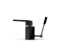Levantador de brazo de metal resistente para tocadiscos de vinilo compatible con modelos Pro Ject e1 bt, reproducción segura y seguridad de brazo de tono (es negro)