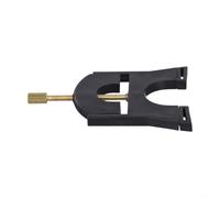 Levantador de cuerdas de violonchelo para tamaños de 1/4 a 4/4, herramienta ajustable para cambiar cuerdas de forma segura, parte superior dentada sostiene cuerdas tensadas, plástico reforzado con