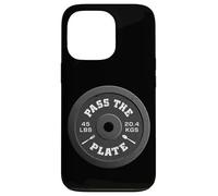 Levantador de pesas Pass The Plate Gimnasio Entrenamiento Pesado Levantamiento Carcasa para iPhone 13 Pro
