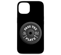 Levantador de pesas Pass The Plate Gimnasio Entrenamiento Pesado Levantamiento Carcasa para iPhone 13