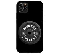 Levantador de pesas Pass The Plate Gimnasio Entrenamiento Pesado Levantamiento Carcasa para iPhone 11 Pro Max