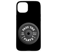 Levantador de pesas Pass The Plate Gimnasio Entrenamiento Pesado Levantamiento Carcasa para iPhone 15 Plus