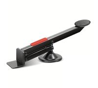 Levantador de puerta con pie resistente de 360 grados para carpintero, capacidad de carga de 165 libras, ahorro de mano de obra, aleación de acero