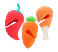 Levantador de tapa de Spill -Sof - Bonito elevador de ollas | 3 x Cocinar sobre tapón de derrame | Tope de silicona | Soporte para tapa de olla | Accesorios de cocina para restaurante de cocina hogar