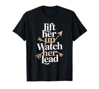Levántala Mira a su liderar Mujeres Empoderamiento Mujeres Igualdad Camiseta