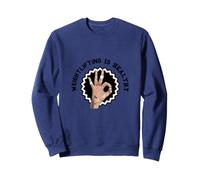 Levantamiento de Pesas es Saludable y Divertido símbolo de Mano Sudadera