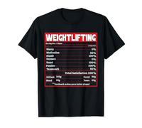 Levantamiento de Pesas Gimnasio Fitness Culturismo Deportes Lev Camiseta