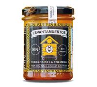 LEVANTAMUERTOS - Miel Cruda de Abeja, Polen fresco, Jalea real, Tintura Madre de Própolis y Aceites Esenciales - 100% Natural - Origen España - 220 gramos
