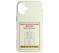 Levantándose en los Aviones Proyección Astral Espiritual Divertido Carcasa para iPhone 16 Plus