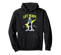 Levantar la Fuerza de Levantamiento de Pesas Motivación Trainin Sudadera con Capucha