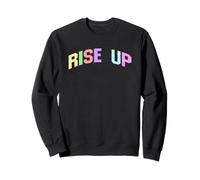 Levántate Inspirador Motivacional Optimista Sudadera
