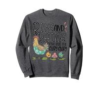 Levántate Y Brilla Y Dale A Dios Tu Gloria Pollo Familia Mujeres Sudadera