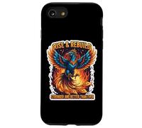 Levántate y reconstruye más fuerte y mejor que nunca Phoenix Bird Carcasa para iPhone SE (2020) / 7 / 8