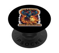 Levántate y reconstruye más fuerte y mejor que nunca Phoenix Bird PopSockets PopGrip Adhesivo
