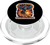 Levántate y reconstruye más fuerte y mejor que nunca Phoenix Bird PopSockets PopGrip para MagSafe