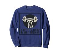 Levante como si Nadie estuviera Mirando Barbell Gym Sudadera
