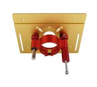 Levante del Enrutador, Manual del Elevador del Enrutador Lifting Lift System Kit Table del Enrutador Insertar Placa Base con de la Mesa del Enrutador Mesa del Enrutador Placa de Inserción para (GOLD)