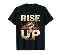Levántese Juntos Resistencia a la Rebelión Distópica Camiseta