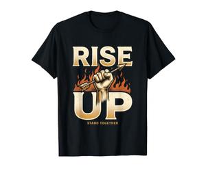 Levántese Juntos Resistencia a la Rebelión Distópica Camiseta