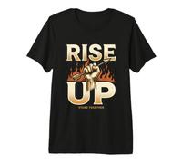 Levántese Juntos Resistencia a la Rebelión Distópica Camiseta Premium